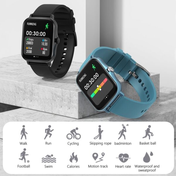Smartwatch para telefone Xiaomi Full Touch Fitness Tracker (cópia) - Imagem 5