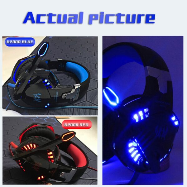 Fone de ouvido Gamer com fio (cópia) - Imagem 3