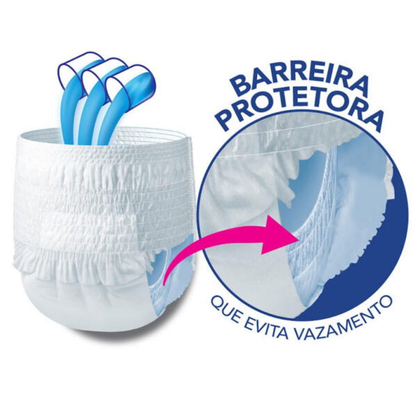 Fralda Geriátrica Lifree Nos Tamanhos: P/M ou G/XG COM 16 Unidades Unissex - Imagem 2