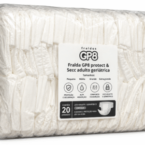 Fralda GP8 Protect & Secc Adulto Geriátrica – Pacotão Econômico Primeira Linha