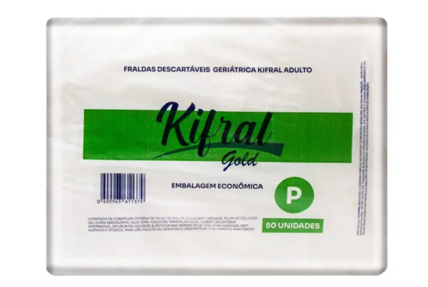 Fralda Geriátrica Descartável Kifral Pacote Econômico nos tamanhos P, M, G ou EG - Imagem 4