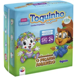 Fraldas Toquinho De Gente Confort Premium Diguinho Diversos Tamanhos