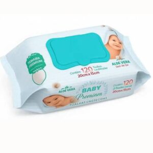 Kit Toalhas Umedecidas Marigold Premium Caixa Com 12 Pacotes