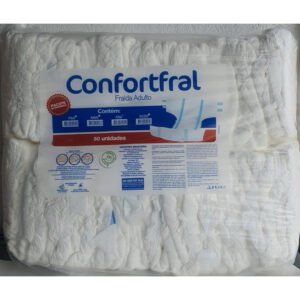 kit 150 fraldas descartáveis geriátrica segunda linha